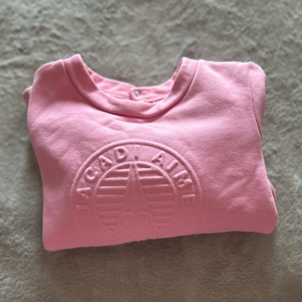 Jacadi Pink Textured Sweatshirt